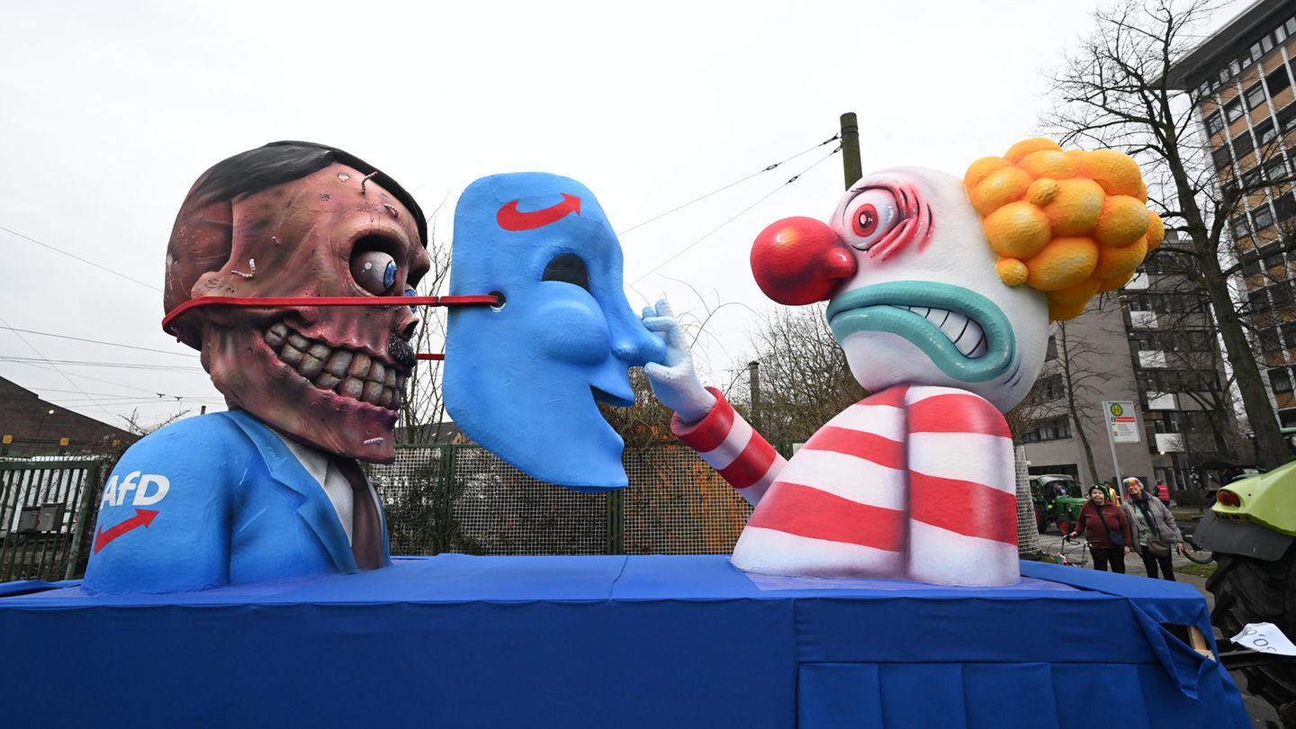 Düsseldorfer Karnevalswagen AfD