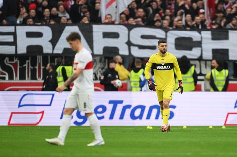 Lage der Liga: Mehr Tennisbälle als Fußbälle im Spiel (Symbolbild aus Stuttgart)
