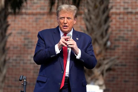 Donald Trump bei einer Veranstaltung