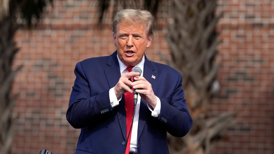 Donald Trump at an event