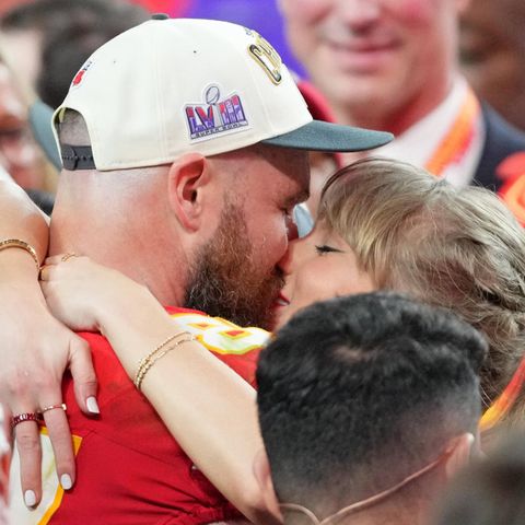 Taylor Swift und Travis Kelce 2024