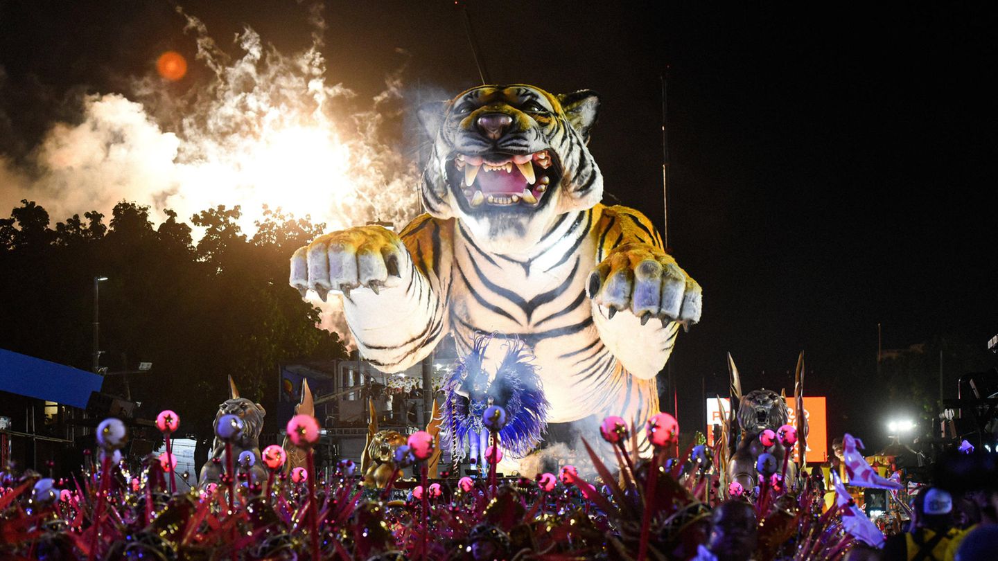 Ein Tiger-Wagen