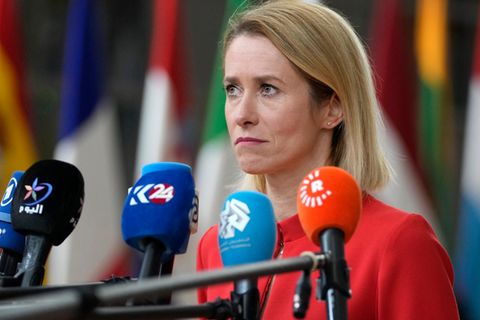 Estlands Ministerpräsidentin Kaja Kallas