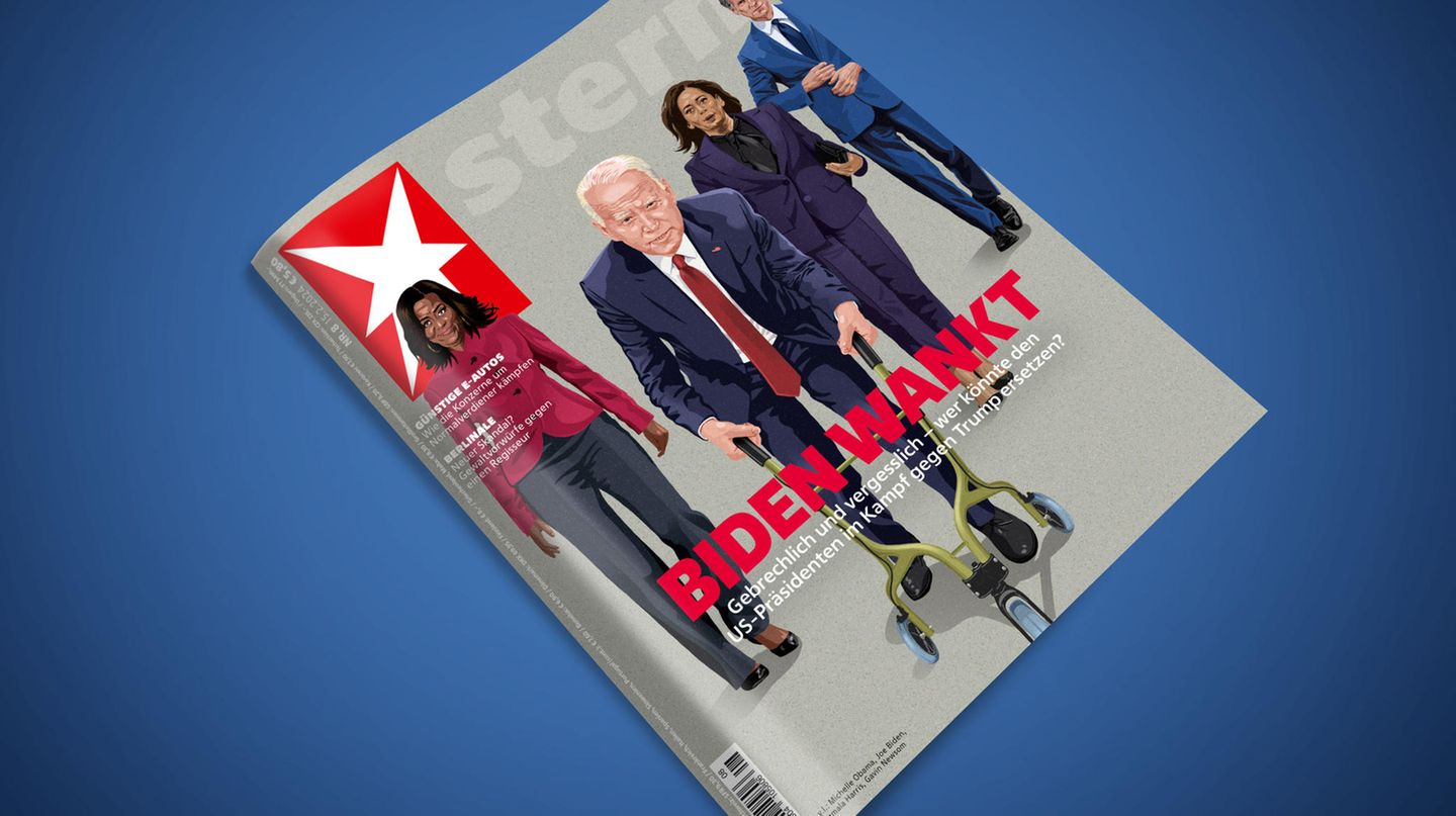 Das aktuelle stern Cover zum Thema Biden Wankt.