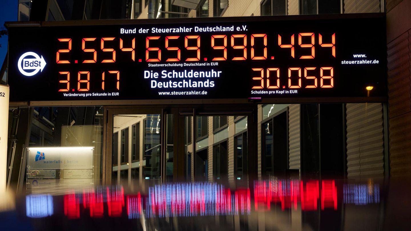 Federal debt repayment account: more than 100,000 euros deposited in 2023