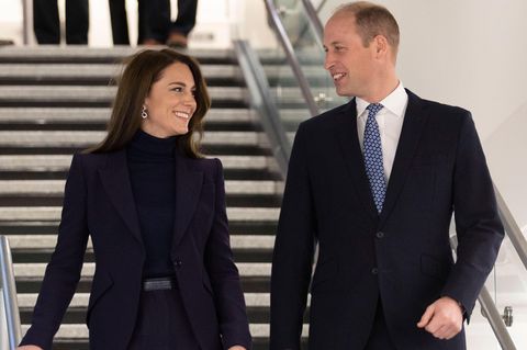 Prinz William und seine Frau Prinzessin Kate