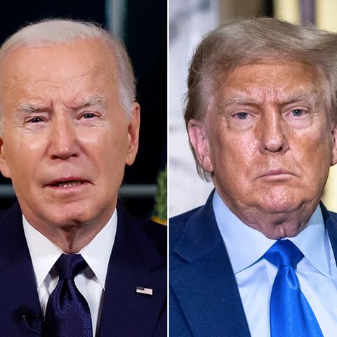 US-Präsident Joe Biden und Donald Trump wollen beide an die Spitze der Vereinigten Staaten