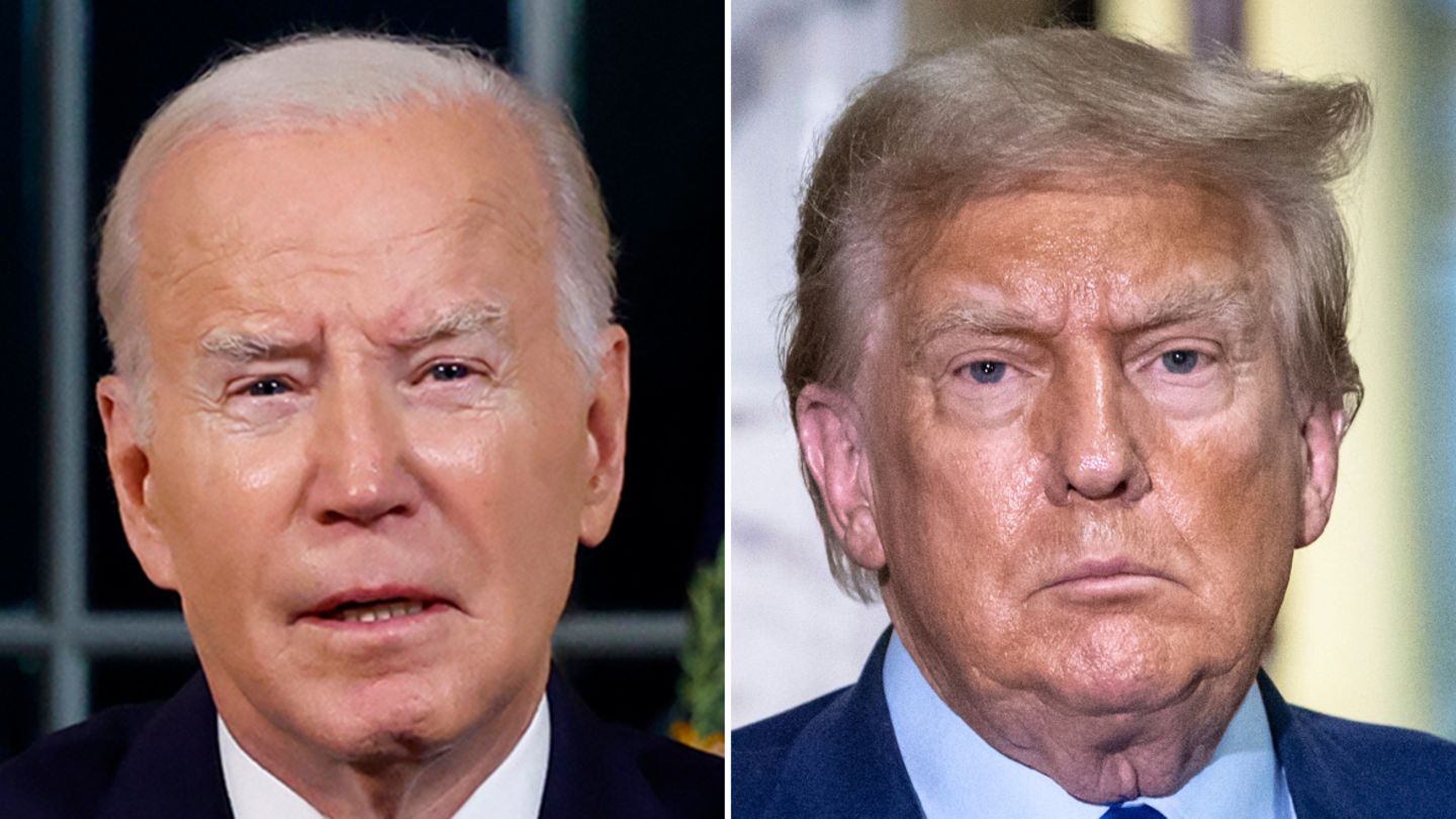 US-Präsident Joe Biden und Donald Trump wollen beide an die Spitze der Vereinigten Staaten