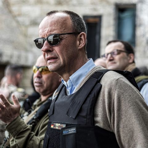 CDU-Chef Merz: Volle Solidarität mit Israel