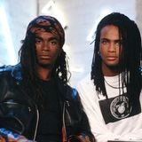 Fab Morvan (l.) und Rob Pilatus von Milli Vanilli im September 1988