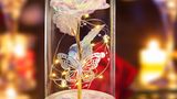 LED-Rose im Glas