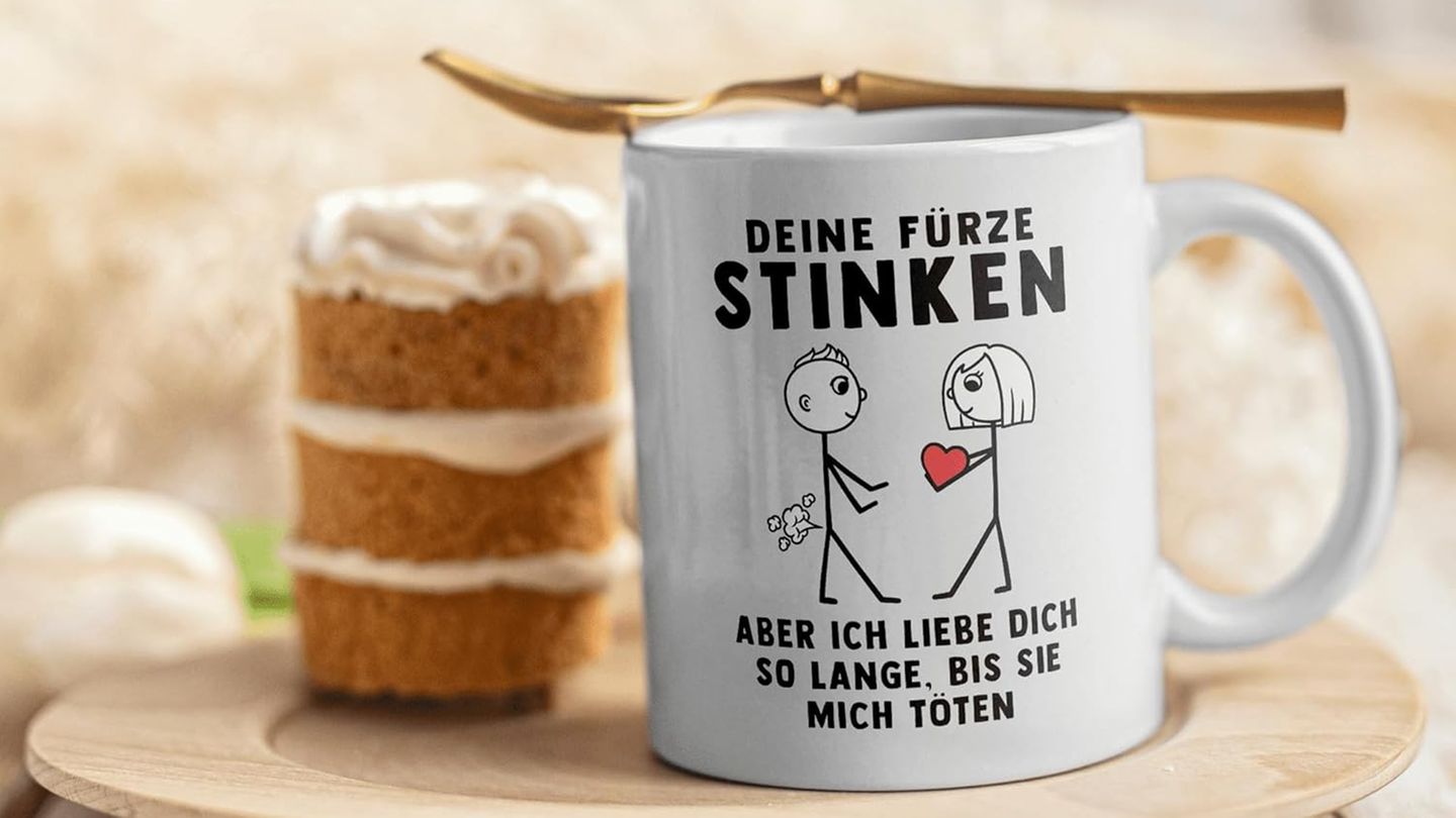 Tasse Deine Fürze stinken
