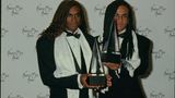 Milli Vanilli 1990 mit dem American Music Award