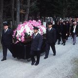 Beerdigung von Robert Pilatus 1998