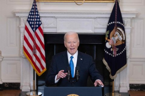 Russland Atomwaffen: Joe Biden hält eine Rede im Weißen Haus