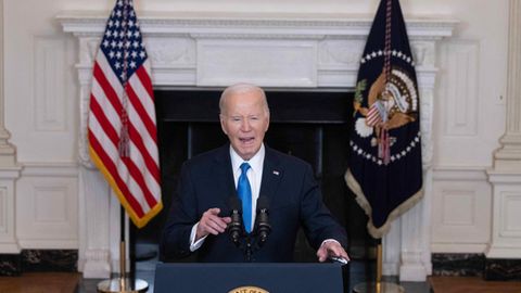 Russland Atomwaffen: Joe Biden hält eine Rede im Weißen Haus