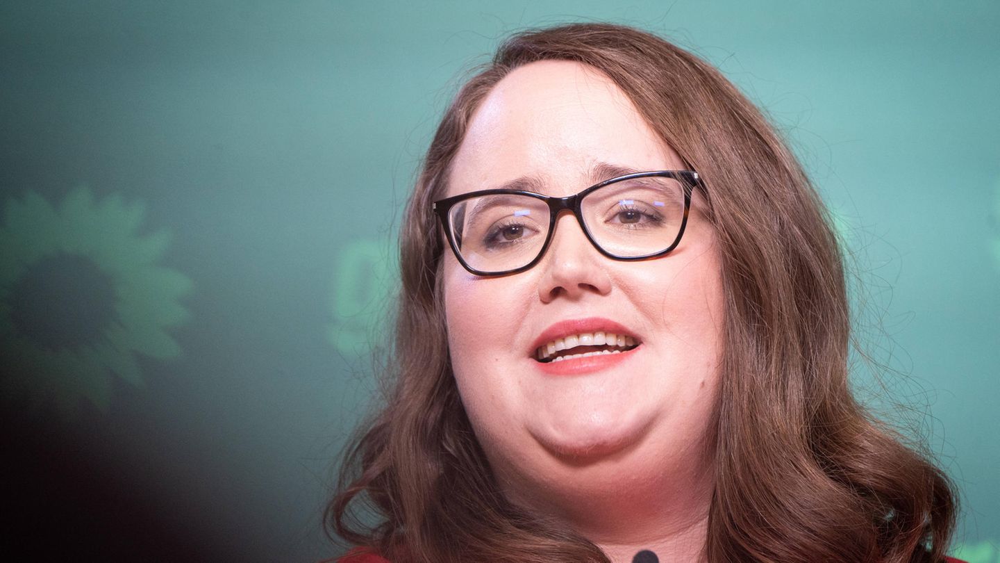 Ricarda Lang ist die Bundesvorsitzende der Grünen