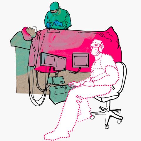 Illustration für Diagnose: Operationssituation