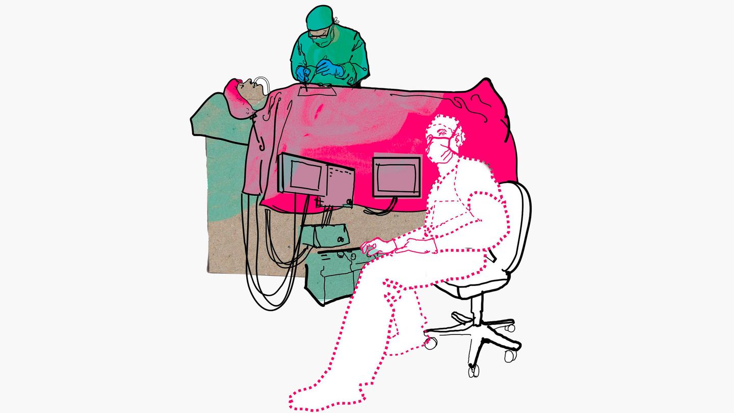 Illustration für Diagnose: Operationssituation