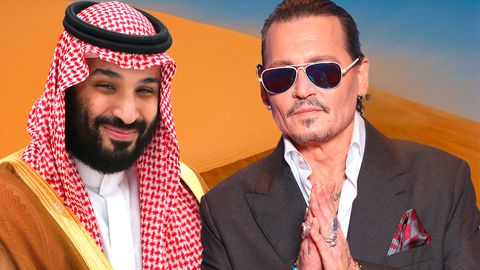 Ziemlich bizarre Freunde: Saudi-Arabiens Kronprinz Mohammed bin Salman und Schauspieler Johnny Depp