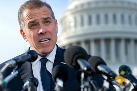 Hunter Biden spricht vor dem US-Kapitol