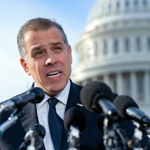 Hunter Biden spricht vor dem US-Kapitol
