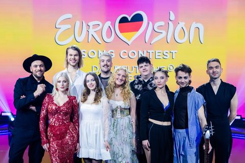 Die Probe für "Eurovision Song Contest" – Das deutsche Finale 2024"