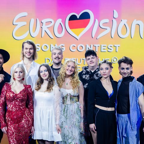 Die Probe für "Eurovision Song Contest" – Das deutsche Finale 2024"
