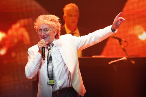 Der britische Musiker Rod Stewart ist aktuell auf Tour in Deutschland