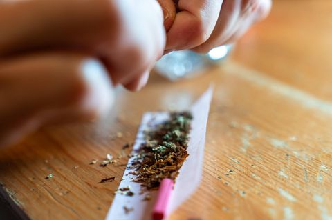 Cannabis: Symbolfoto mit Joint