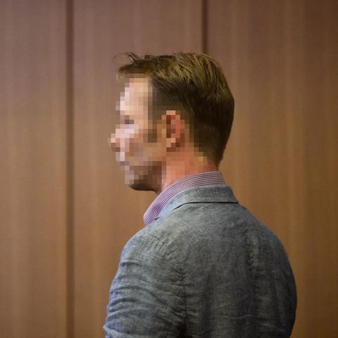 Christian B., Verdächtiger im Fall "Maddie", in einem Saal des Landgerichts Braunschweig