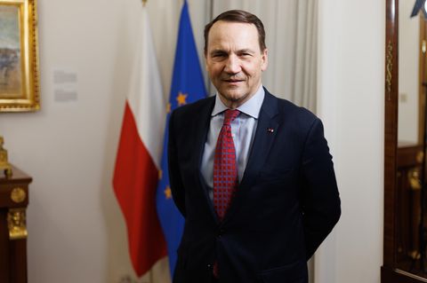 Polens Außenminister Radosław Sikorski