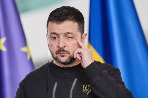 Der ukrainische Präsident Wolodymyr Selenskyj