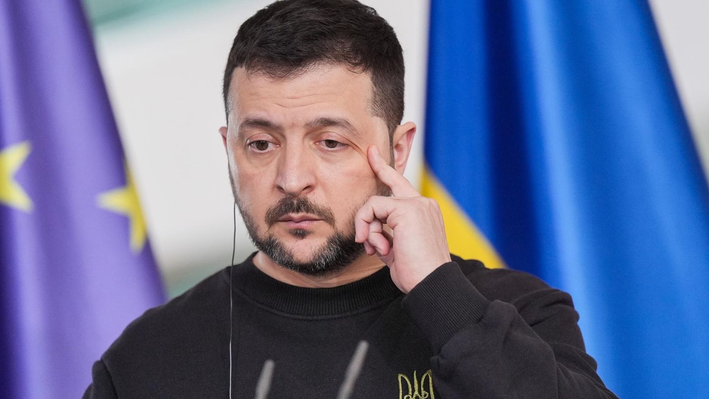 Der ukrainische Präsident Wolodymyr Selenskyj