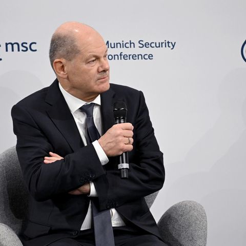 "Ohne Sicherheit ist alles nichts", Olaf Scholz auf der Münchner Sicherheitskonferenz