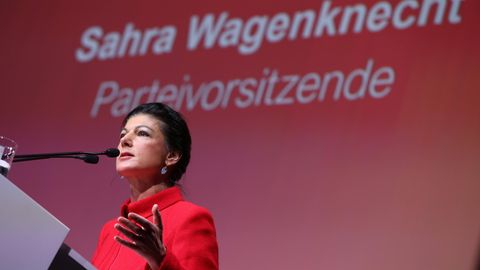 Nimmt am Sachsen-Parteitag nicht teil: Sahra Wagenknecht.