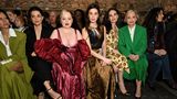Marisa Abela, Nicola Coughlan, Gala Gordon, Lily James and Kristin Scott Thomas