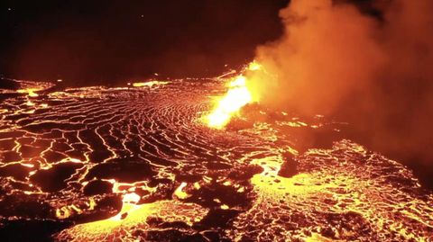 Vulkanausbrüche auf Island: Wie eine Familie in Grindavík ihr Zuhause verlassen musste