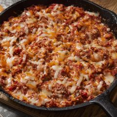 Hack-Reis-Auflauf Rezept für Feierabendküche