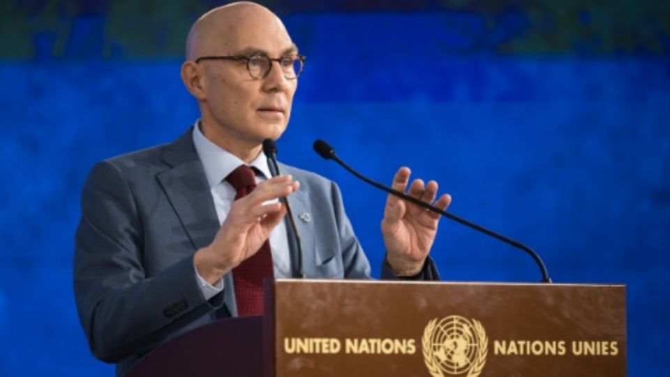 UN-Menschenrechtskommissar Volker Türk in Genf