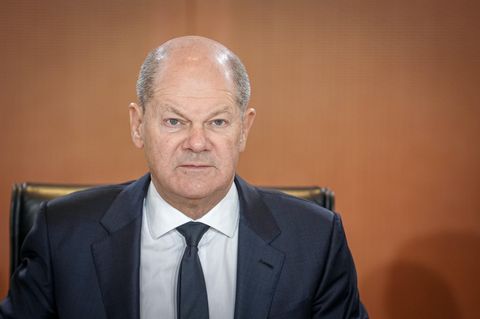 Bundeskanzler Olaf Scholz (SPD)