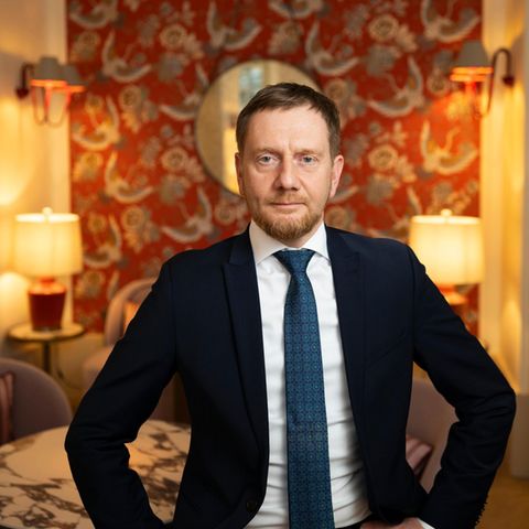 Portrait Michael Kretschmer, Ministerpräsident Sachsen