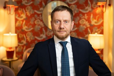 Portrait Michael Kretschmer, Ministerpräsident Sachsen