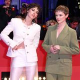 Kristen Stewart and Rose Glass