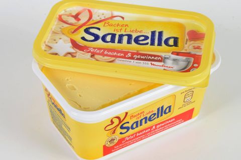 Das Streichfett von Sanella steht im Mittelpunkt eines Mogelpackungsurteils