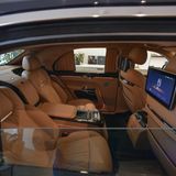 Aurus Senat Rückbank