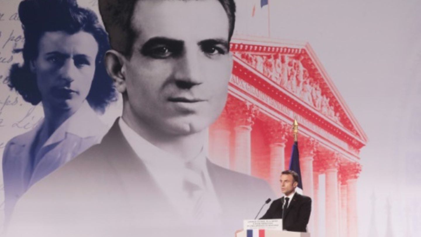 Frankreich nimmt armenischen Widerstandskämpfer Missak Manouchian in Frankreichs Pantheon aufgenommen