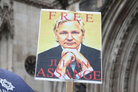 Julian Assange Protest