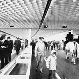 Elbtunnel vor der Eröffnung