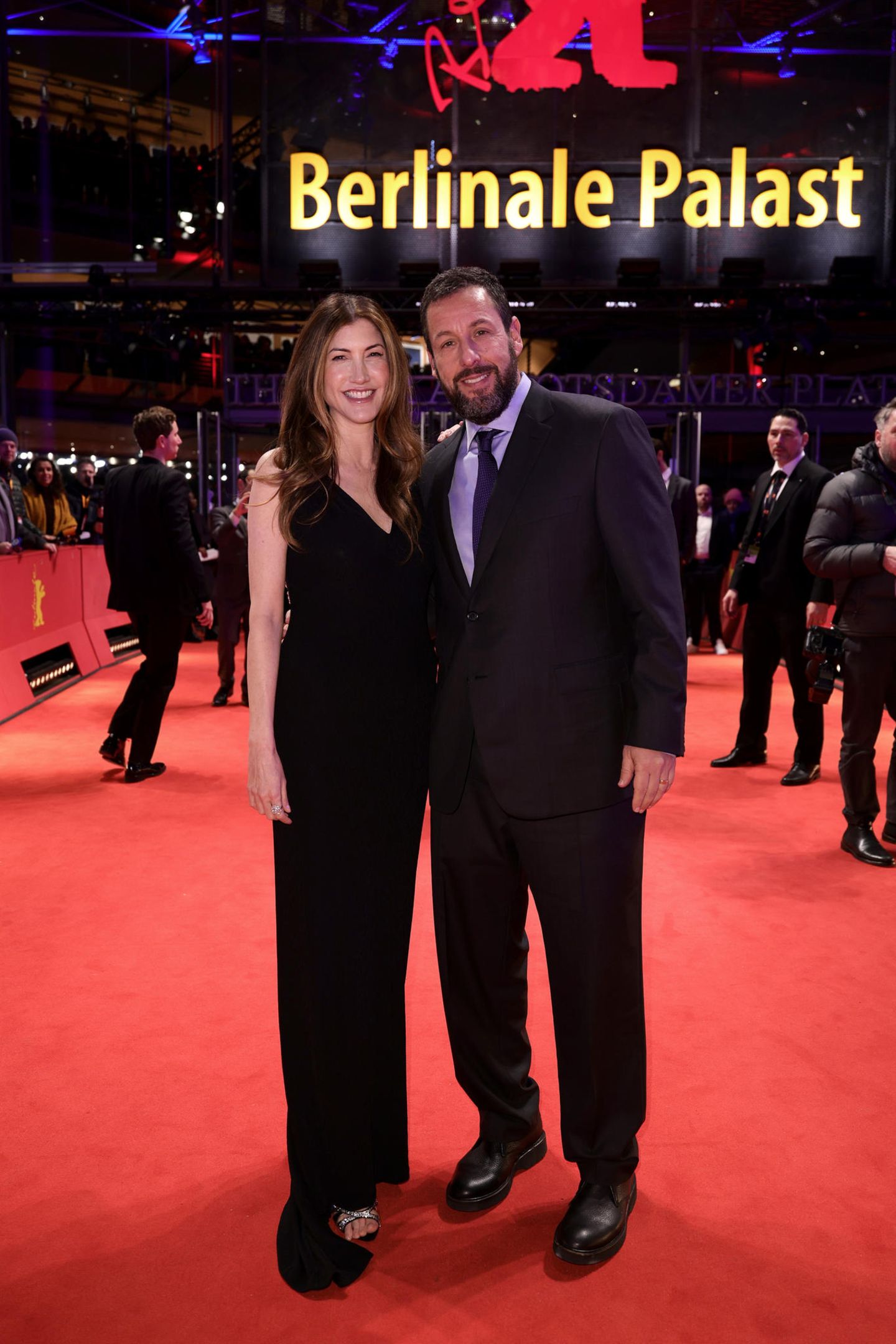 Jackie und Adam Sandler